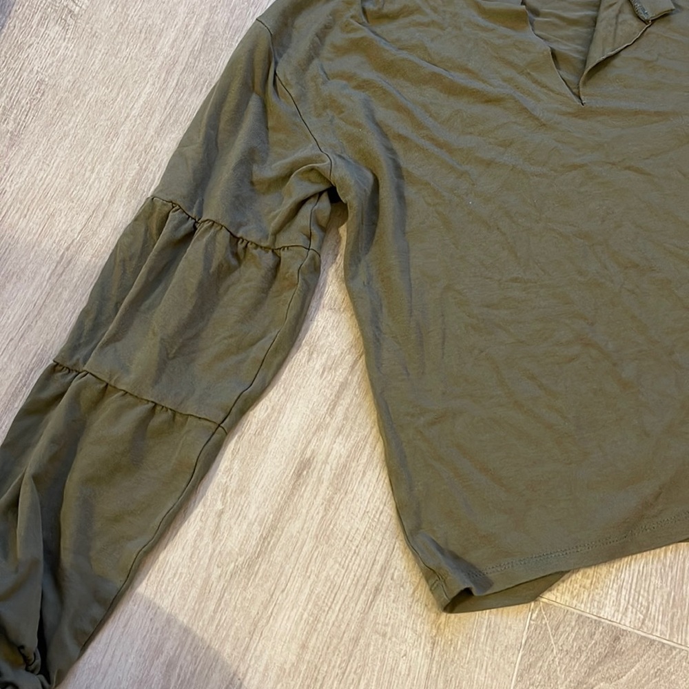 Army green long sleeve